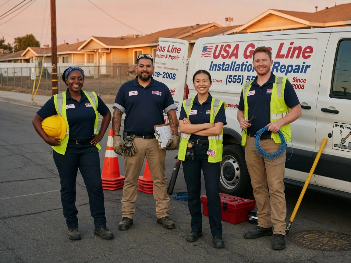 Gas Line Installation company in Sterling City, TX